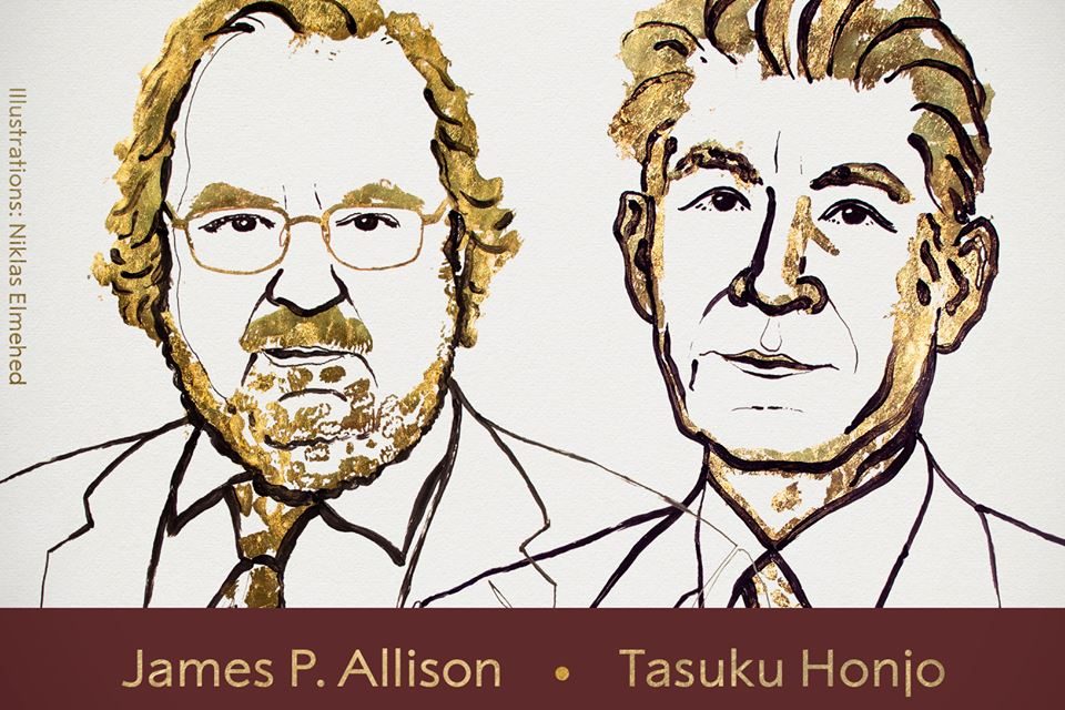The Nobel Prize in Physiology or Medicine 2018 – James Allison and Tasuku Honjo